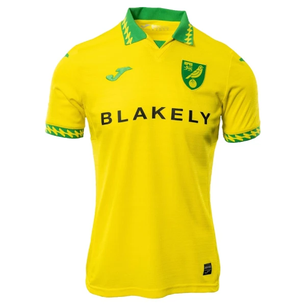 Camisolas Norwich City Equipamento Principal 25/26 Camisolas Norwich City Equipamento Principal 25/26
