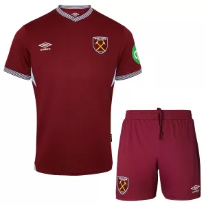 Camisolas West Ham United Criança Equipamento Principal 25/26