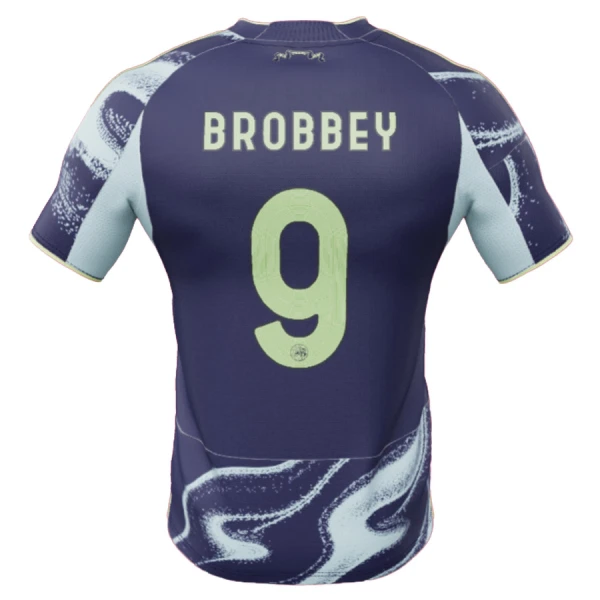 Camisolas Ajax Amsterdam Brobbey 9 Equipamento Alternativo 25/26 Camisolas Ajax Amsterdam Brobbey 9 Equipamento Alternativo 25/26