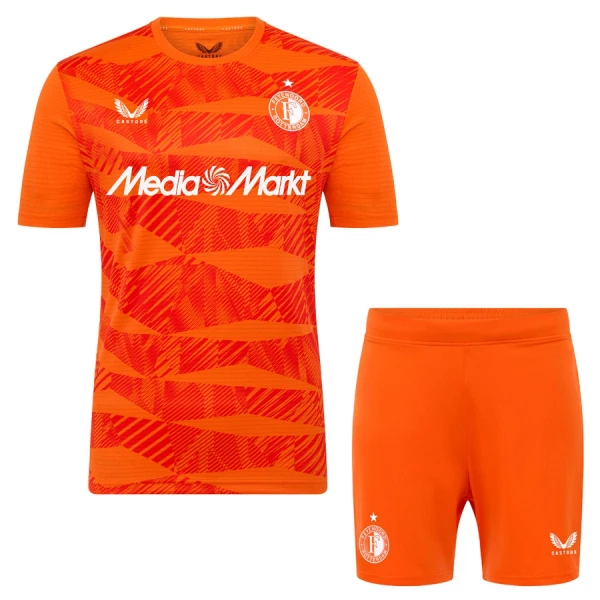 Camisolas Guarda Redes Feyenoord Rotterdam Criança 25/26 Laranja Camisolas Guarda Redes Feyenoord Rotterdam Criança 25/26 Laranja