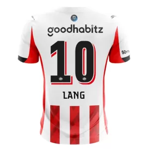 Camisolas PSV Eindhoven Lang 10 Equipamento Principal 25/26 Camisolas PSV Eindhoven Lang 10 Equipamento Principal 25/26