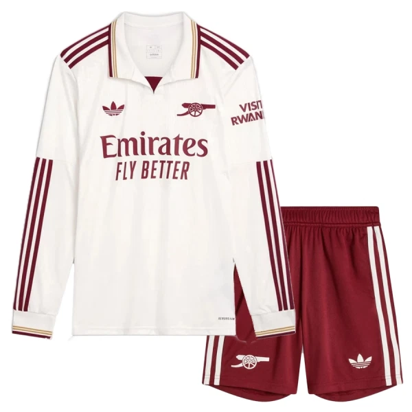 Camisolas Arsenal Criança Equipamento Terceiro 25/26 Manga Comprida Camisolas Arsenal Criança Equipamento Terceiro 25/26 Manga Comprida