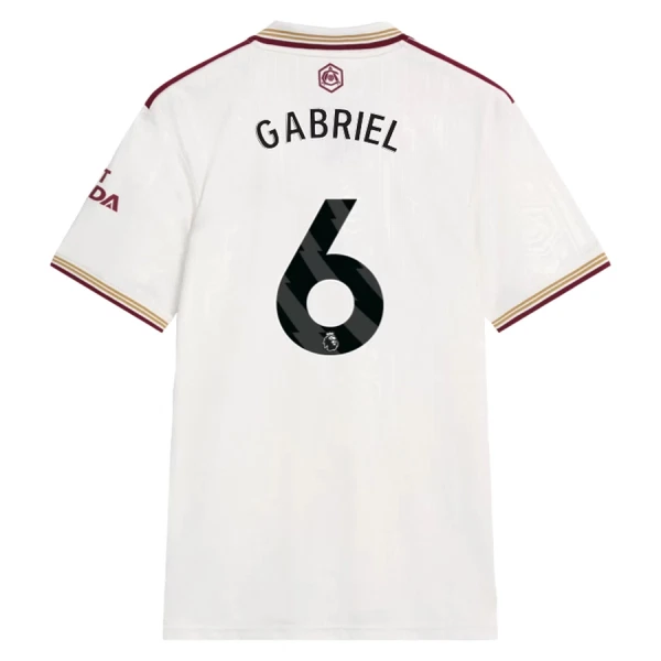 Camisolas Arsenal Gabriel 6 Equipamento Terceiro 25/26 Camisolas Arsenal Gabriel 6 Equipamento Terceiro 25/26