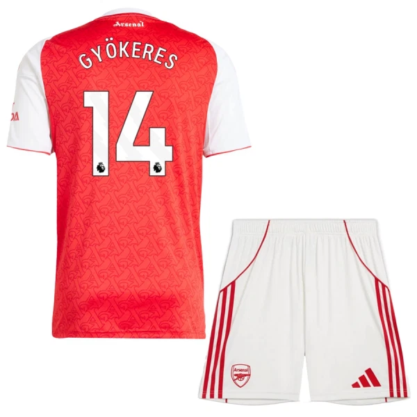 Camisolas Arsenal Gyokeres 14 Criança Equipamento Principal 25/26 Camisolas Arsenal Gyokeres 14 Criança Equipamento Principal 25/26