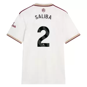 Camisolas Arsenal Saliba 2 Equipamento Terceiro 25/26