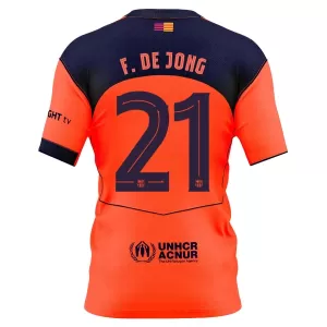 Camisolas FC Barcelona Frenkie de Jong 21 Equipamento Terceiro 25/26 Camisolas FC Barcelona Frenkie de Jong 21 Equipamento Terceiro 25/26