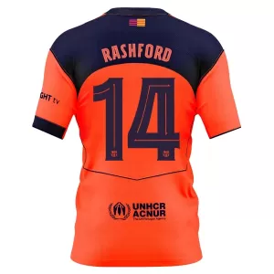 Camisolas FC Barcelona Marcus Rashford 14 Equipamento Terceiro 25/26 Camisolas FC Barcelona Marcus Rashford 14 Equipamento Terceiro 25/26