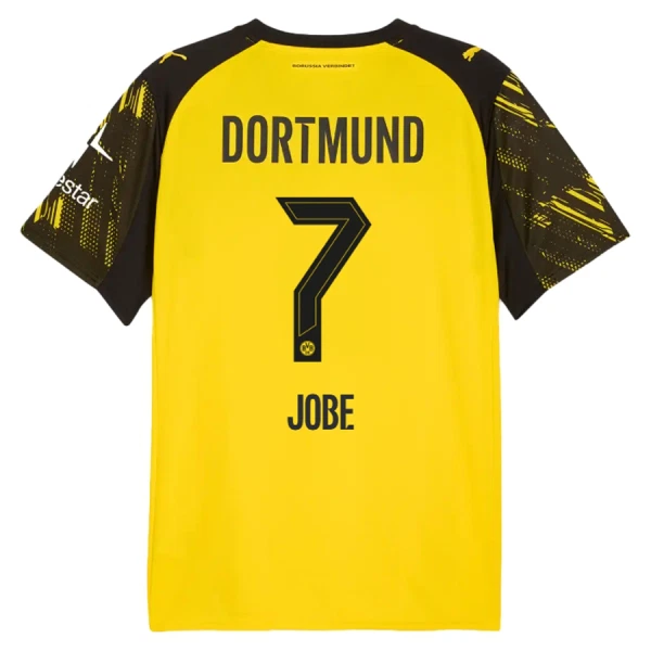 Camisolas Borussia Dortmund Jobe 7 Equipamento Principal 25/26 Camisolas Borussia Dortmund Jobe 7 Equipamento Principal 25/26