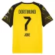 Camisolas Borussia Dortmund Jobe 7 Equipamento Principal 25/26 Camisolas Borussia Dortmund Jobe 7 Equipamento Principal 25/26