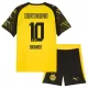 Camisolas Borussia Dortmund Julian Brandt 10 Criança Equipamento Principal 25/26 Camisolas Borussia Dortmund Julian Brandt 10 Criança Equipamento Principal 25/26