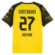Camisolas Borussia Dortmund Karim Adeyemi 27 Equipamento Principal 25/26 Camisolas Borussia Dortmund Karim Adeyemi 27 Equipamento Principal 25/26