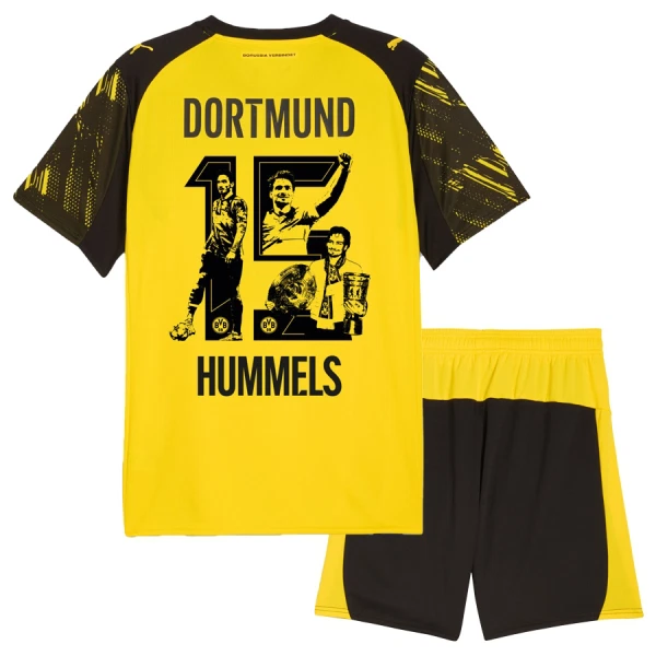 Camisolas Borussia Dortmund Mats Hummels 15 Criança Equipamento Principal 25/26 Especial Camisolas Borussia Dortmund Mats Hummels 15 Criança Equipamento Principal 25/26 Especial