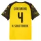 Camisolas Borussia Dortmund Nico Schlotterbeck 4 Equipamento Principal 25/26