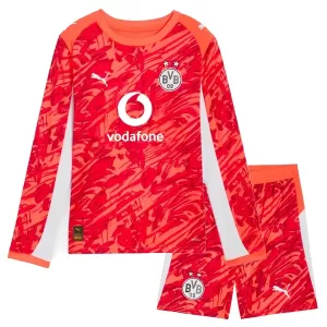 Camisolas Guarda Redes Borussia Dortmund Criança 25/26 Manga Comprida Vermelho