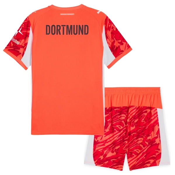 Camisolas Guarda Redes Borussia Dortmund Criança 25/26 Vermelho
