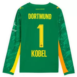 Camisolas Guarda Redes Borussia Dortmund Kobel 1 25/26 Manga Comprida Verde