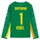Camisolas Guarda Redes Borussia Dortmund Kobel 1 25/26 Manga Comprida Verde Camisolas Guarda Redes Borussia Dortmund Kobel 1 25/26 Manga Comprida Verde