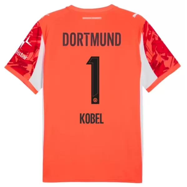Camisolas Guarda Redes Borussia Dortmund Kobel 1 25/26 Vermelho Camisolas Guarda Redes Borussia Dortmund Kobel 1 25/26 Vermelho