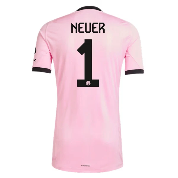 Camisolas Guarda Redes FC Bayern de Munique Manuel Neuer 1 25/26 Rosa Camisolas Guarda Redes FC Bayern de Munique Manuel Neuer 1 25/26 Rosa