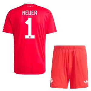 Camisolas Guarda Redes FC Bayern de Munique Manuel Neuer 1 Criança 25/26 Vermelho Camisolas Guarda Redes FC Bayern de Munique Manuel Neuer 1 Criança 25/26 Vermelho