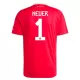 Camisolas Guarda Redes FC Bayern de Munique Manuel Neuer 1 Criança 25/26 Vermelho