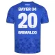Camisolas Bayer 04 Leverkusen Alejandro Grimaldo 20 Equipamento Terceiro 25/26 Camisolas Bayer 04 Leverkusen Alejandro Grimaldo 20 Equipamento Terceiro 25/26