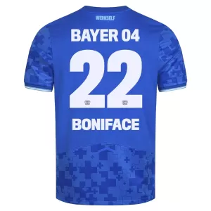 Camisolas Bayer 04 Leverkusen Victor Boniface 22 Equipamento Terceiro 25/26