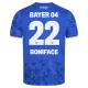 Camisolas Bayer 04 Leverkusen Victor Boniface 22 Equipamento Terceiro 25/26 Camisolas Bayer 04 Leverkusen Victor Boniface 22 Equipamento Terceiro 25/26