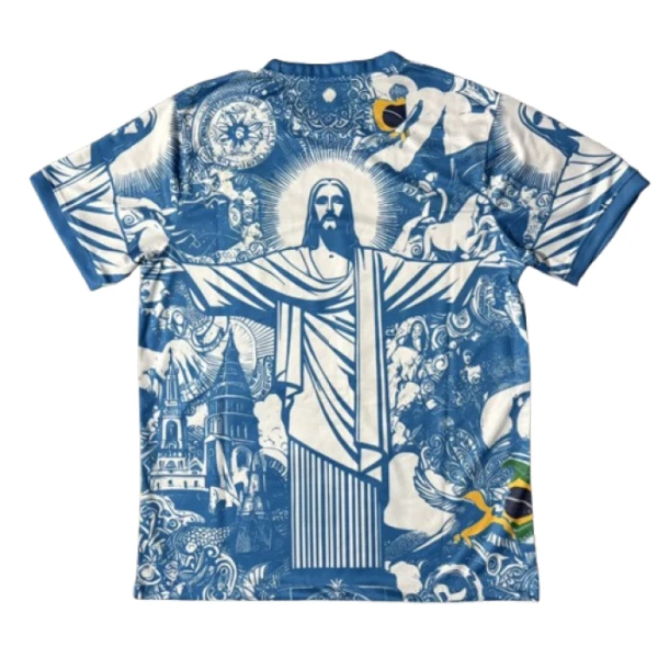 Camisolas Brasil 2025 Azul Especial