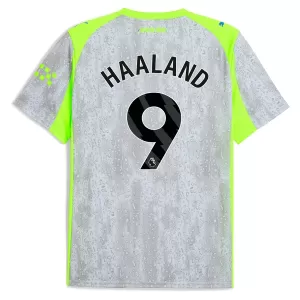 Camisolas Manchester City Erling Haaland 9 Equipamento Terceiro 25/26 Camisolas Manchester City Erling Haaland 9 Equipamento Terceiro 25/26
