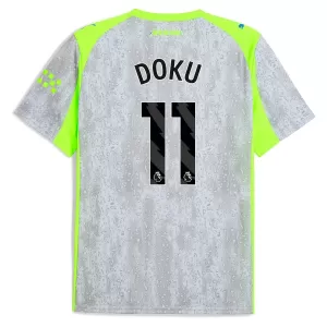 Camisolas Manchester City Jérémy Doku 11 Equipamento Terceiro 25/26 Camisolas Manchester City Jérémy Doku 11 Equipamento Terceiro 25/26