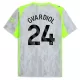 Camisolas Manchester City Josko Gvardiol 24 Equipamento Terceiro 25/26 Camisolas Manchester City Josko Gvardiol 24 Equipamento Terceiro 25/26
