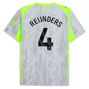 Camisolas Manchester City Reijnders 4 Equipamento Terceiro 25/26 Camisolas Manchester City Reijnders 4 Equipamento Terceiro 25/26