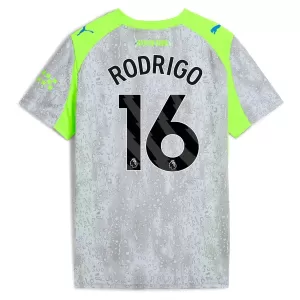 Camisolas Manchester City Rodrigo Hernández 16 Equipamento Terceiro 25/26 Camisolas Manchester City Rodrigo Hernández 16 Equipamento Terceiro 25/26