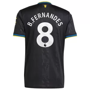 Camisolas Manchester United Bruno Fernandes 8 Equipamento Terceiro 25/26