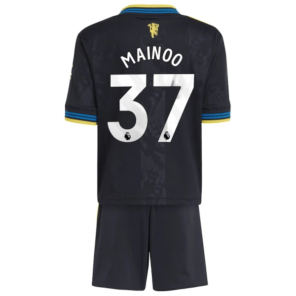Camisolas Manchester United Mainoo 37 Criança Equipamento Terceiro 25/26 Camisolas Manchester United Mainoo 37 Criança Equipamento Terceiro 25/26