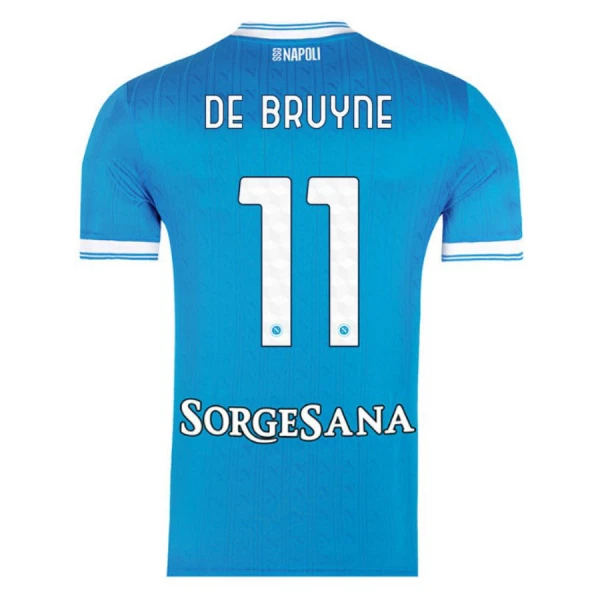 Camisolas Napoli Kevin De Bruyne 11 Equipamento Principal 25/26