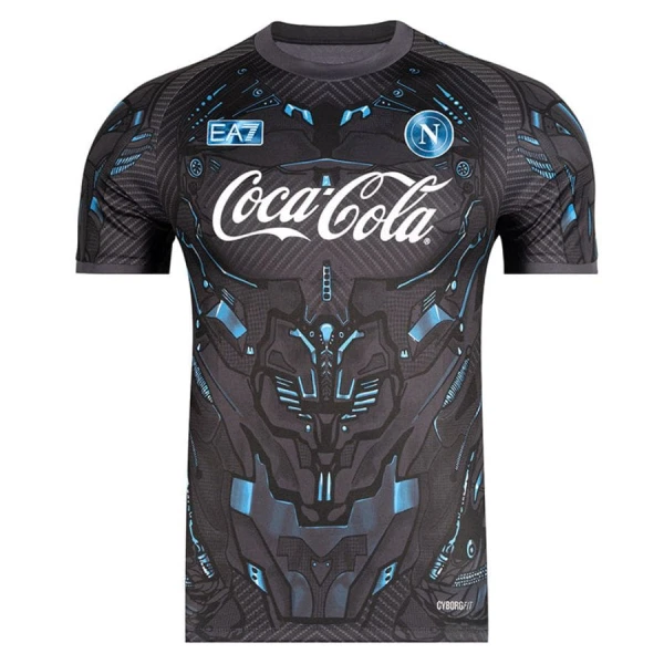 Camisolas Napoli Pre-Match 25/26 Preto Camisolas Napoli Pre-Match 25/26 Preto