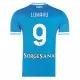 Camisolas Napoli Romelu Lukaku 9 Equipamento Principal 25/26