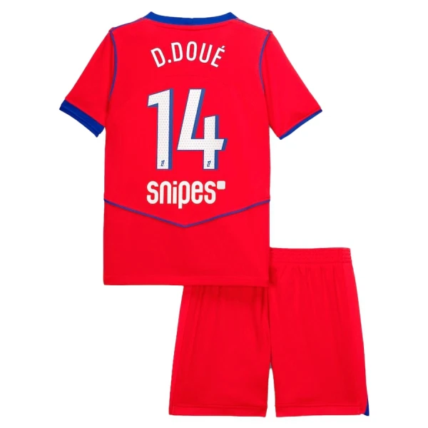 Camisolas Paris Saint-Germain Desire Doue 14 Criança Equipamento Terceiro 25/26 Camisolas Paris Saint-Germain Desire Doue 14 Criança Equipamento Terceiro 25/26
