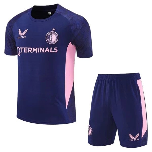 Feyenoord Rotterdam Camisolas de Treino Criança 25/26 Azul Feyenoord Rotterdam Camisolas de Treino Criança 25/26 Azul