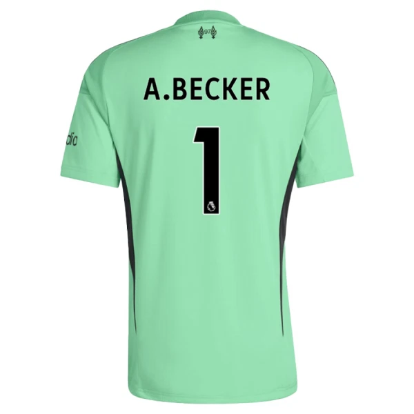 Camisolas Guarda Redes Liverpool Alisson Becker 1 25/26 Verde