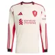 Camisolas Liverpool Criança Equipamento Alternativo 25/26 Manga Comprida