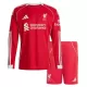 Camisolas Liverpool Criança Equipamento Principal 25/26 Manga Comprida Camisolas Liverpool Criança Equipamento Principal 25/26 Manga Comprida