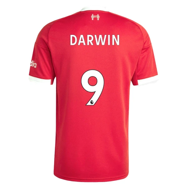 Camisolas Liverpool Darwin Núñez 9 Equipamento Principal 25/26
