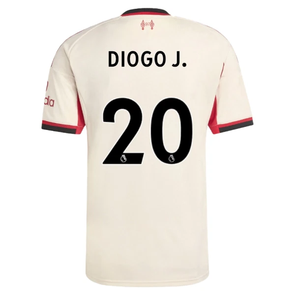 Camisolas Liverpool Diogo Jota 20 Criança Equipamento Alternativo 25/26