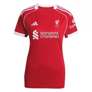 Camisolas Liverpool Mulher Equipamento Principal 25/26 Camisolas Liverpool Mulher Equipamento Principal 25/26