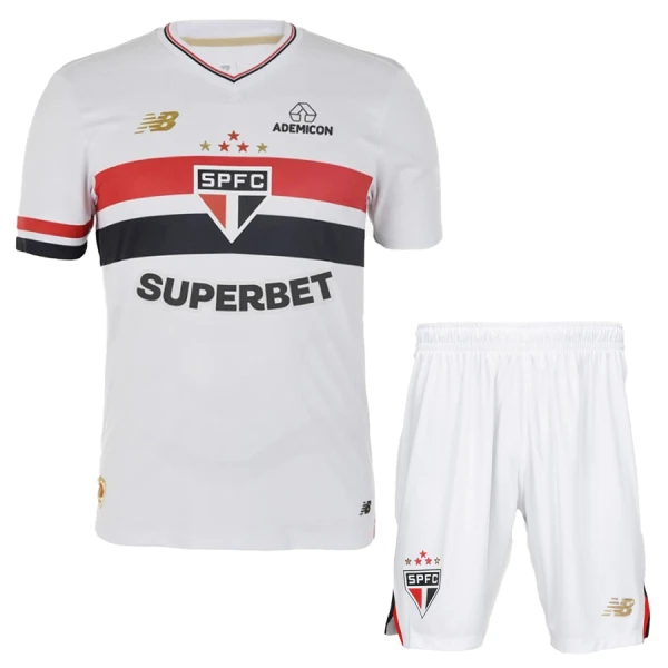 Camisolas São Paulo Criança Equipamento Principal 25/26