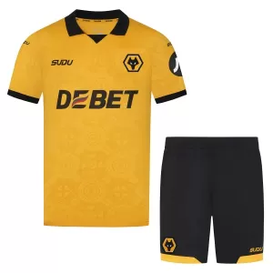 Camisolas Wolverhampton Wanderers Criança Equipamento Principal 25/26 Camisolas Wolverhampton Wanderers Criança Equipamento Principal 25/26
