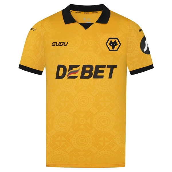 Camisolas Wolverhampton Wanderers Criança Equipamento Principal 25/26